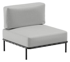 Светлосив модул за градински диван (централна част) Salve - Sit Sit