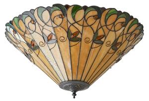 Endon 70706 - Таванно осветително тяло Tiffany JAMELIA 2xE27/60W/230V Ø 50 см