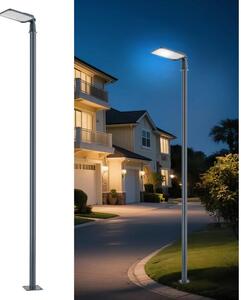 Brilagi-LED Външна лампа със стълб и кабел 4 m URBANLIGHT LED/100W/230V антрацит IP65