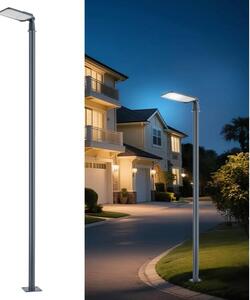 Brilagi-LED Външна лампа със стълб и кабел 3 m URBANLIGHT LED/100W/230V антрацит IP65