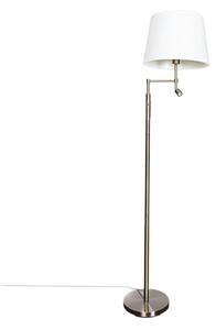 ByRydens 1988780-5504-LED стояща лампа ORLANDO 1xE27/5W/230V+LED/3W бяло/бронз