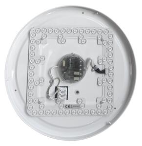 LED RGBW плафон MELO, с възможност за димиране, LED/36W/230V 3000-6000K Ø 39 cm, бял + ДУ