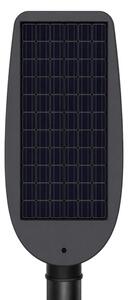 LED димируема соларна улична лампа със сензор VENICE 50W/4000 mAh IP65 черна + дистанционно