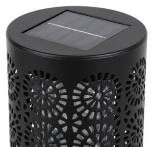 Комплект от 4 LED соларни лампи DECOR LED, 1,2 V, 150 mAh, 3000 K, 39 см, IP44, черни