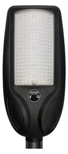 LED димируема соларна улична лампа със сензор VENICE 200W/12000 mAh IP65 черна + дистанционно управление