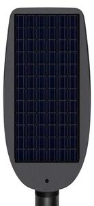 LED димируема соларна улична лампа със сензор VENICE 200W/12000 mAh IP65 черна + дистанционно управление