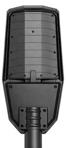 LED димируема улична лампа KOBRA със сензор и соларен панел 400W/24000 mAh IP65 антрацит + дистанционно управление