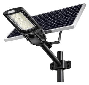 LED димируема улична лампа KOBRA със сензор и соларен панел 400W/24000 mAh IP65 антрацит + дистанционно управление