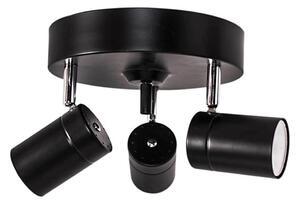 ByRydens 4200710-4002 - Спот CORRECT 3xGU10/7W/230V черен