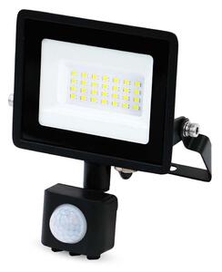 Nedis LLFLP16BLK - LED прожектор със сензор за движение и сумрак LED/20W/230V IP44