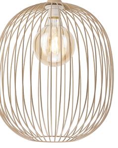 Полилей на кабел DESTELLO 1xE27/15W/230V Ø 33 см бежов