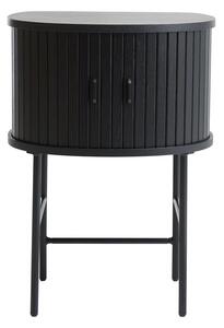 Черно нощно шкафче Nola – Unique Furniture
