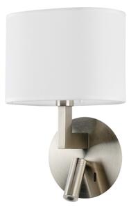 Brilagi - LED Аплик DAYA 1xE14/40W/230V + LED/3W бял/матов хром