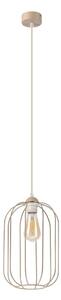 Висящ полилей DESTELLO на кабел 1xE27/15W/230V Ø 21 cm бежов