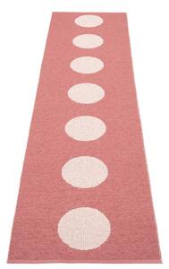 Светлочервена пътека за открито и закрито 70x280 cm Vera Pop Blush – Pappelina