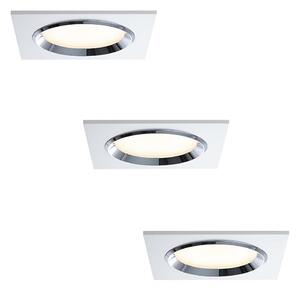 Paulmann 92695 - Комплект 3x LED Димируема Осветление за окачен таван DICE 3xLED/8W/230V