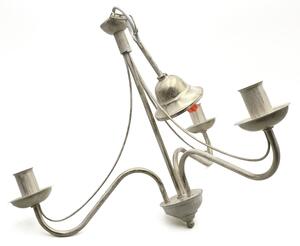 Полилей на верига ANTON 3xE14/60W/230V бяла патина