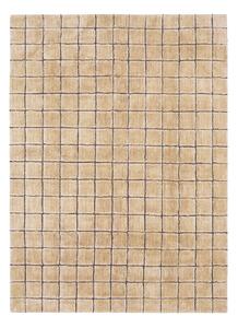 Ръчно изработен вълнен килим в кехлибарен цвят 230x300 cm Mosaic Amber – Lorena Canals