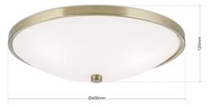 Orion DL 7-531/40 - Плафон AIDA 3xE27/60W/230V Ø 40 см месинг