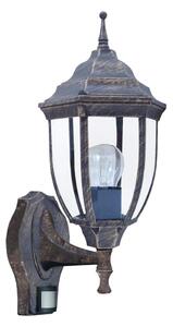 Rabalux 8458 - Екстериорна лампа на сензор NIZZA 1xE27/60W/230V