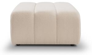 Пуф DESIO 82x75 см бежов