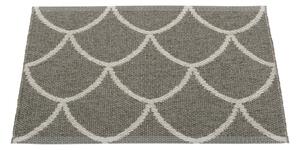 Сив килим за открито и закрито 70x50 cm Kotte Charcoal – Pappelina