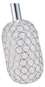 LED Пендел PERFORATO LED/6,3W/230V 3000K лъскав хром Ø 13 см