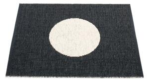 Черно-бял килим за открито и закрито 70x90 cm Vera Black – Pappelina