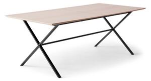 Сгъваема трапезна маса с допълнителна плоча с дъбов плот 100x210 cm Meza – Hammel Furniture