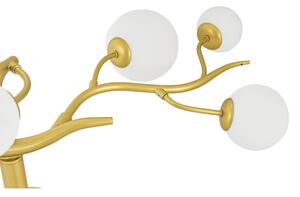 Brilagi - LED Полилей за повърхностен монтаж MISTEL 9xG9/3W/230V златист/бял