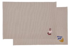 Памучни подложки за хранене в комплект от 2 бр. 33x48 cm Bistro – Södahl
