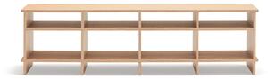 Маса за телевизор от декор от дъб в естествен цвят 180x50x40 cm Inari – Teulat