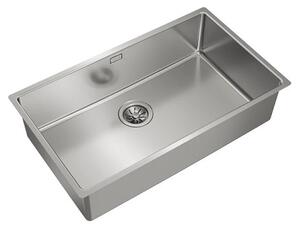 Мивка за кухня Be Linea RS15 71.40, за вграждане, инокс