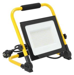 LED Преносим прожектор TIGRA LED/100W/4000K IP54 черен/жълт