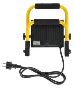 LED Преносим прожектор TIGRA LED/50W/4000K IP54 черен/жълт