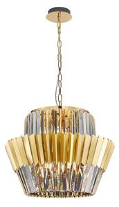 Пендел DONNA 12xE14/40W/230V Ø 55 см златист