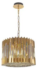 Пендел RITZ 7xE14/40W/230V Ø 42 см златист
