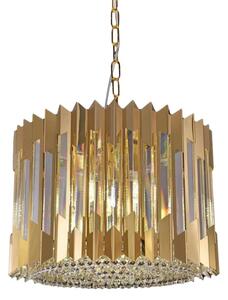 Пендел RITZ 7xE14/40W/230V Ø 42 см златист