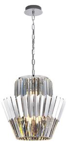 Пендел DONNA 9xE14/40W/230V Ø 45 см матов хром