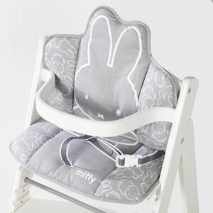 Сива постелка за стол за хранене Miffy - Roba