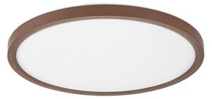 Rabalux 75083 - LED плафон за баня LAUTREC 24W/230V Ø 40 см IP44 кафяв