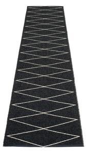 Черна пътека за открито и закрито 70x320 cm Max Black – Pappelina