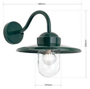 Orion AL 11-1313 - Екстериорен аплик EDWARD 1xE27/60W/230V IP44 зелен