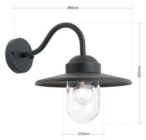 Orion AL 11-1313 - Външна стенна лампа EDWARD 1xE27/60W/230V IP44 антрацит