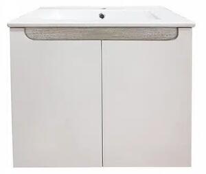 Шкаф за баня Нова GREY, две врати и мивка - 60 см