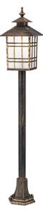 Orion AL 11-1117/1 - Екстериорна лампа KIKO 1xE27/11W/230V IP44 бронзов/патина