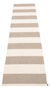 Бежова и кремава пътека за открито и закрито 70x300 cm Bob Mud Vanilla – Pappelina