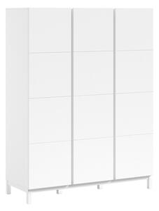 Бял детски гардероб 149x196x58 cm Eva – Vipack
