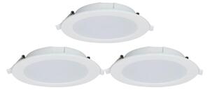 Aigostar-К-кт 3x LED Димируема лампа за вграждане MESH 9W/230V 2700K-6500K Ø 14,5 см