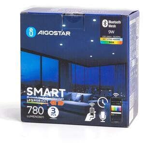 Aigostar-К-кт 3x LED RGBW Димируема лампа за вграждане MESH 9W/230V 2700K-6500K Ø 14,5 см